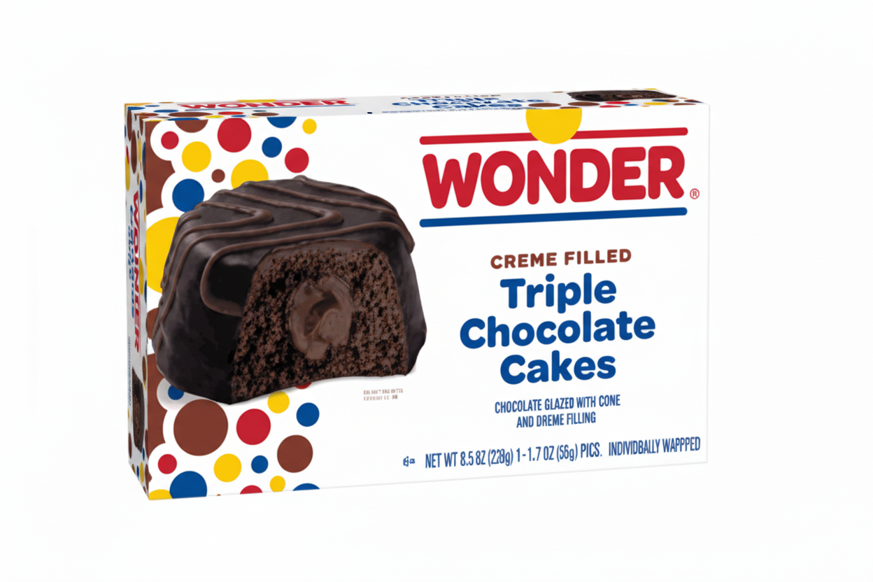 W.Triple Chocolate Individual Cakes