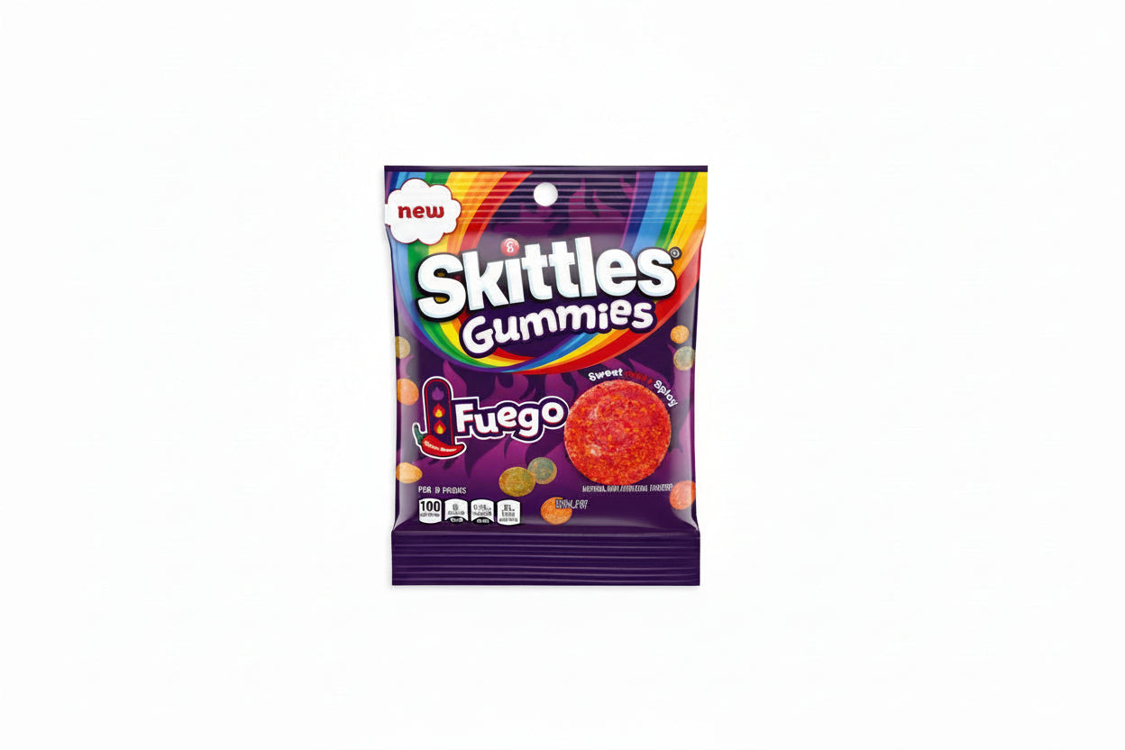 Skittles Gummies Fuego