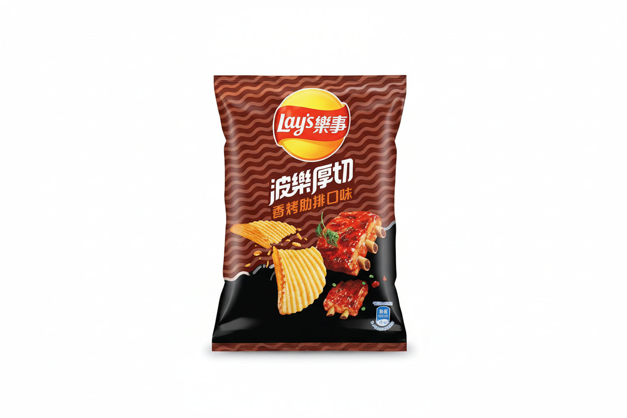 Lay's Thick Cut Grilled ribs