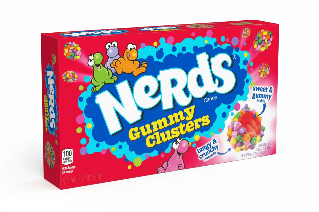 Box Nerds Gummy Cluster's