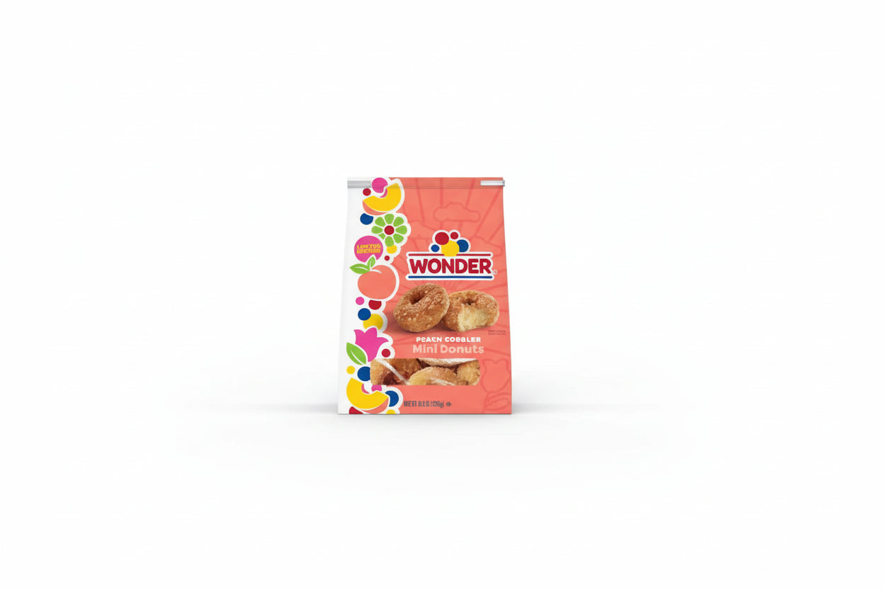 W. Peach Cobble Mini Donuts
