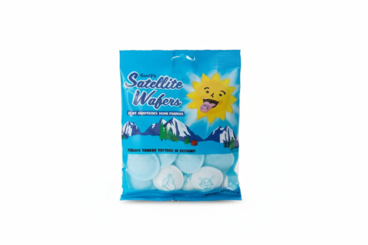 Satellite Wafers Sour Blue Raspberry